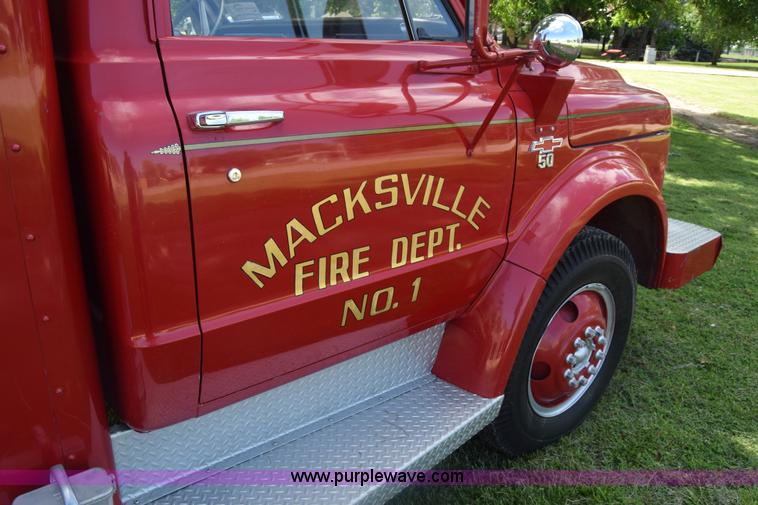 image for item K7314 1967 Chevrolet 50 fire truck