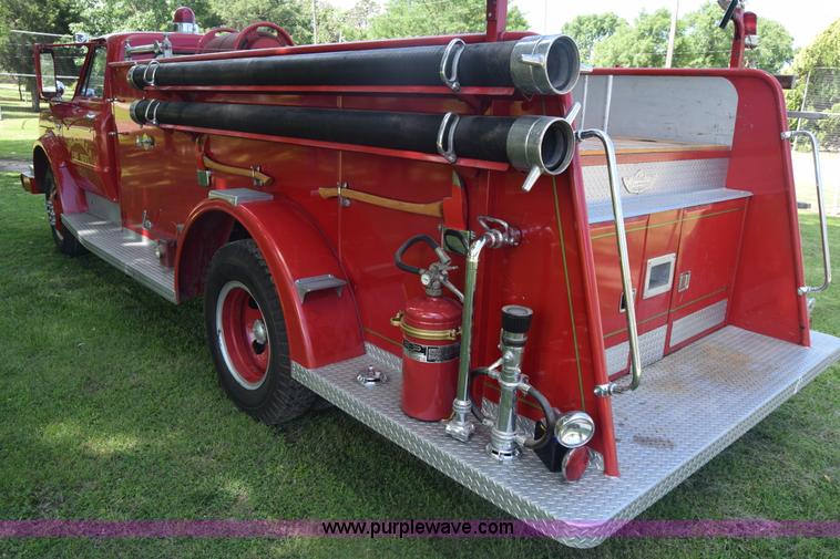 image for item K7314 1967 Chevrolet 50 fire truck