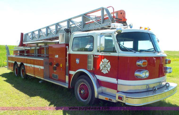 image for item L2011 1980 America La France fire truck