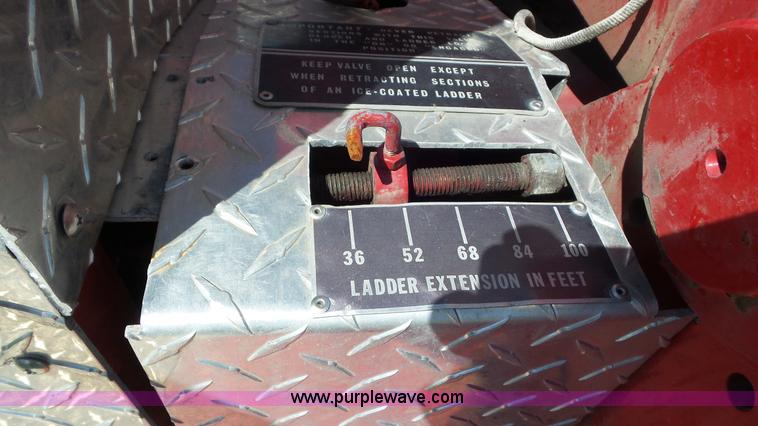 image for item L2011 1980 America La France fire truck