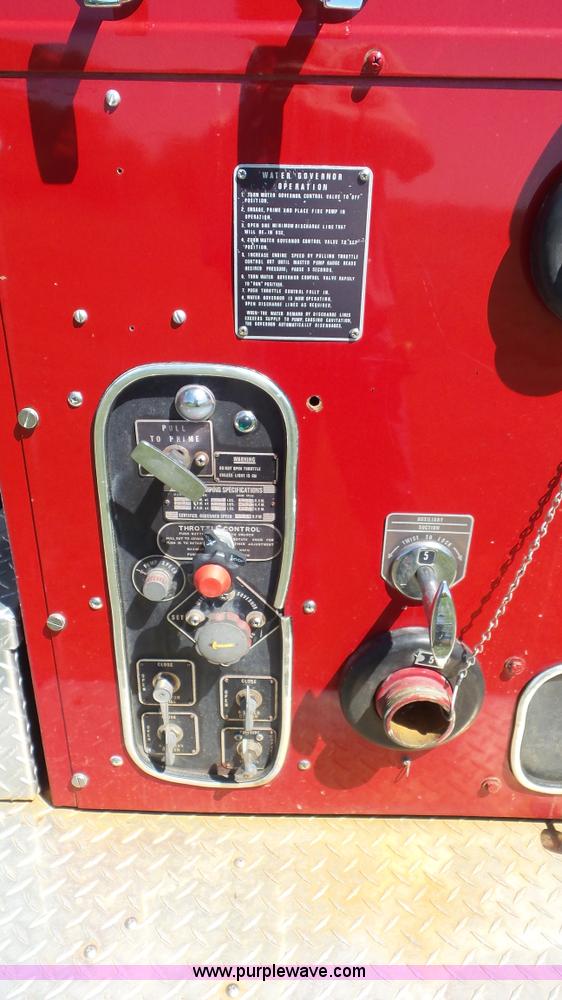 image for item L2011 1980 America La France fire truck