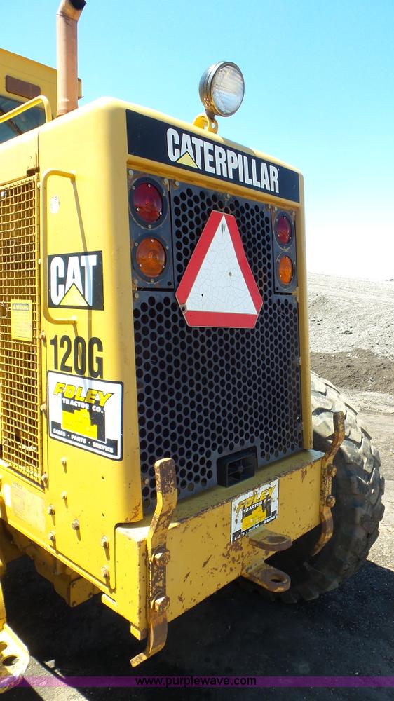image for item L2021 1993 Caterpillar 120G motor grader
