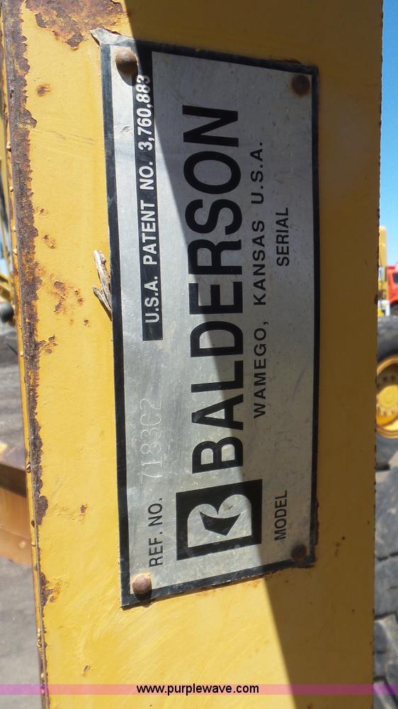 image for item L2022 1994 Caterpillar 120G motor grader