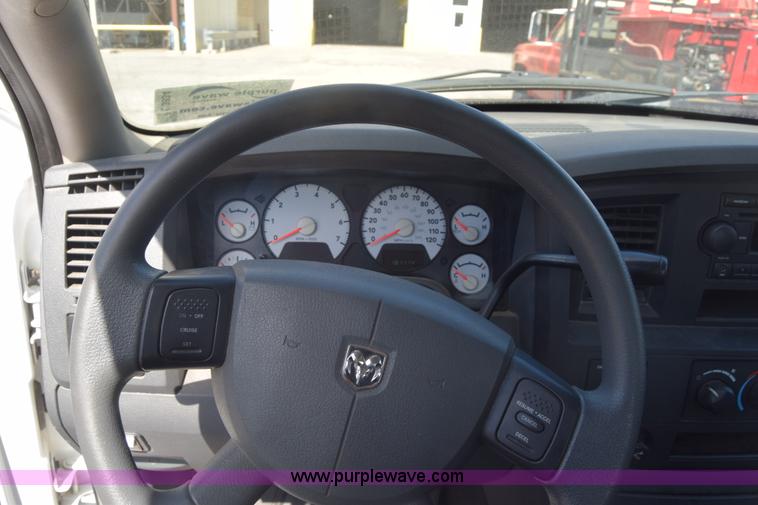 image for item L3834 2007 Dodge Ram 1500 Quad Cab pickup truck