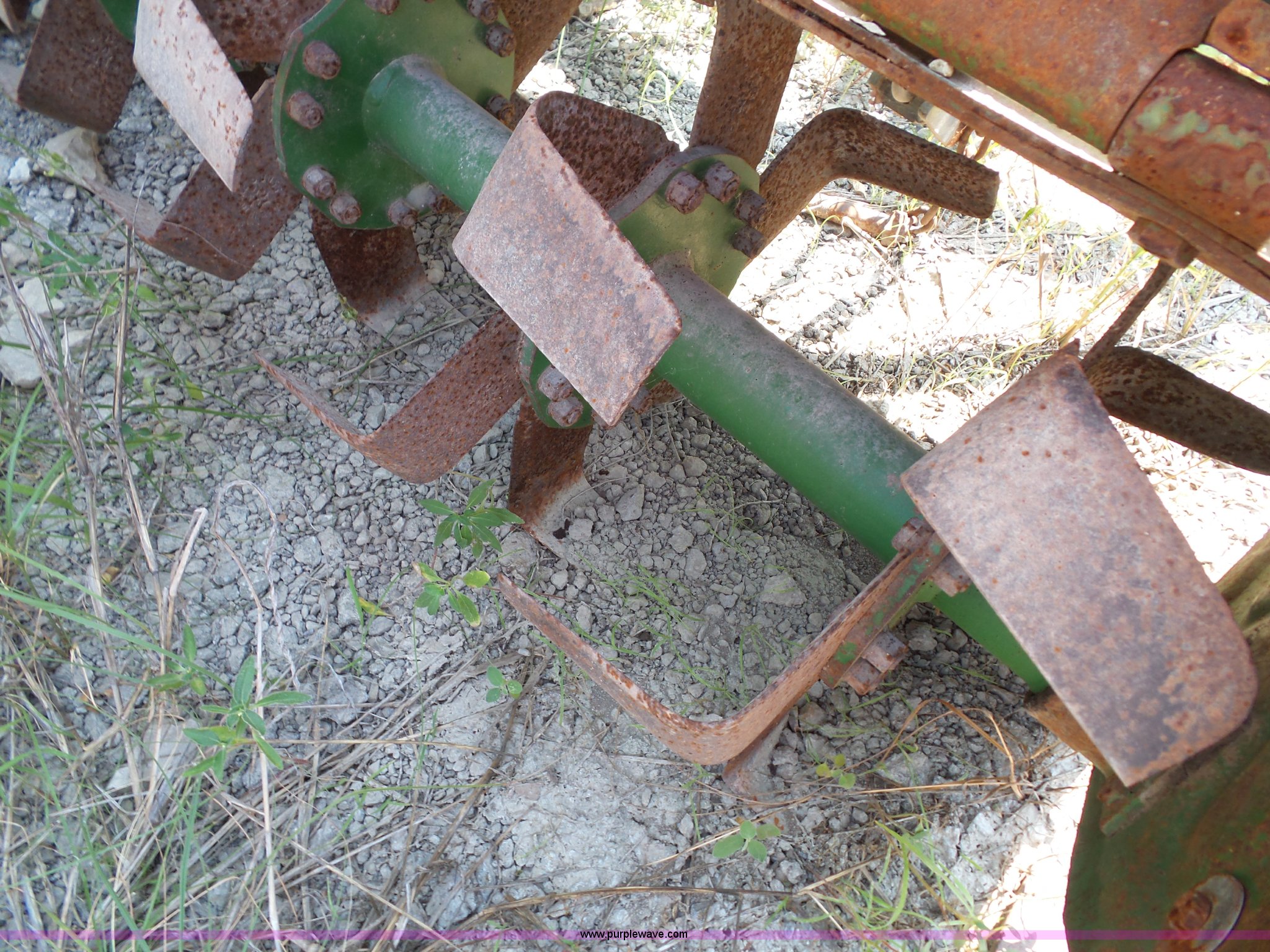 John Deere 550 tiller in Olathe, KS Item BG9451 sold Purple Wave