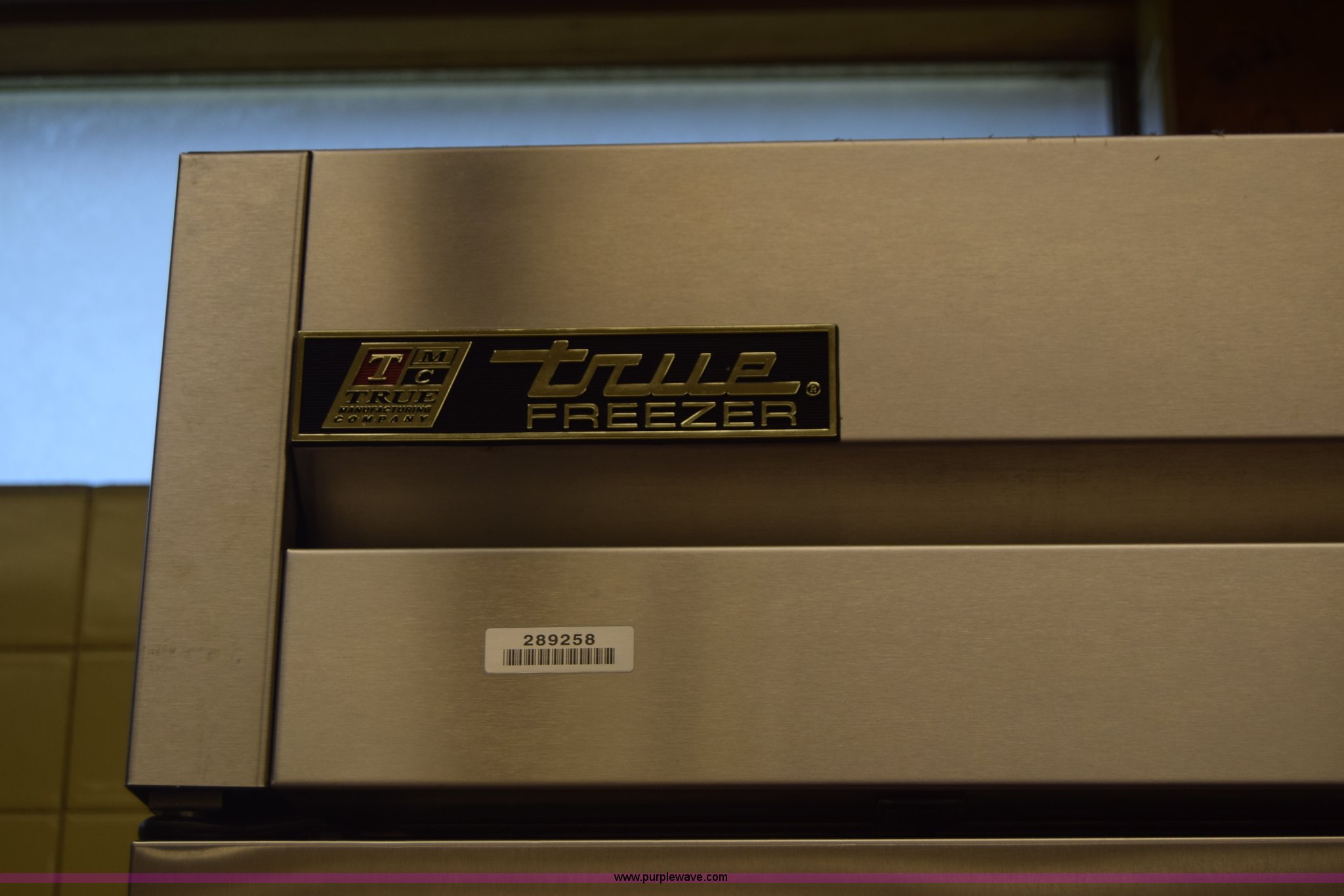 True Freezer stainless steel freezer in Wichita, KS Item BW9831 sold