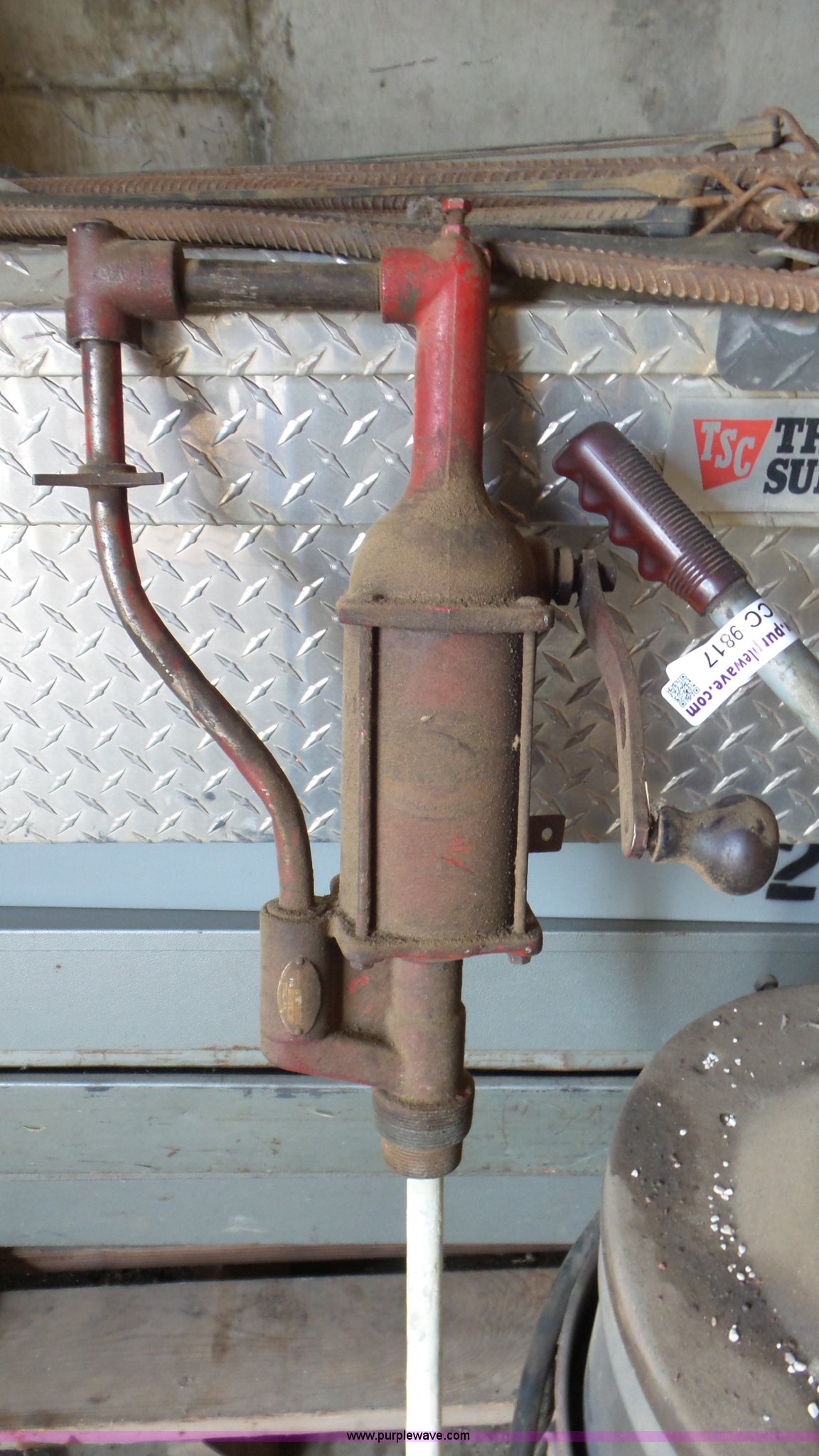 (3) hand oil pumps in Salina, KS Item CC9817 sold Purple Wave