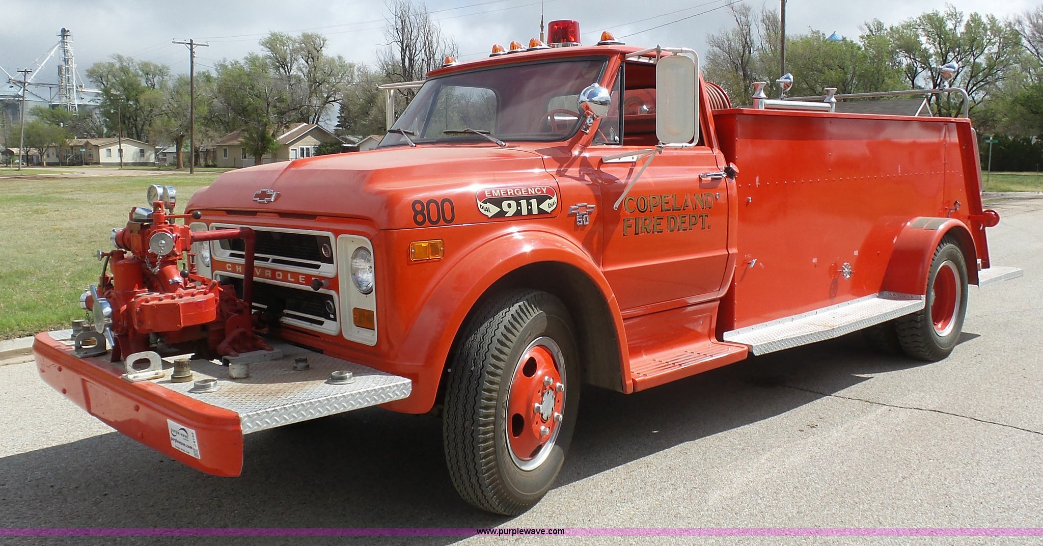1968 Chevrolet CE51703 fire truck in Copeland, KS | Item J6144 sold ...