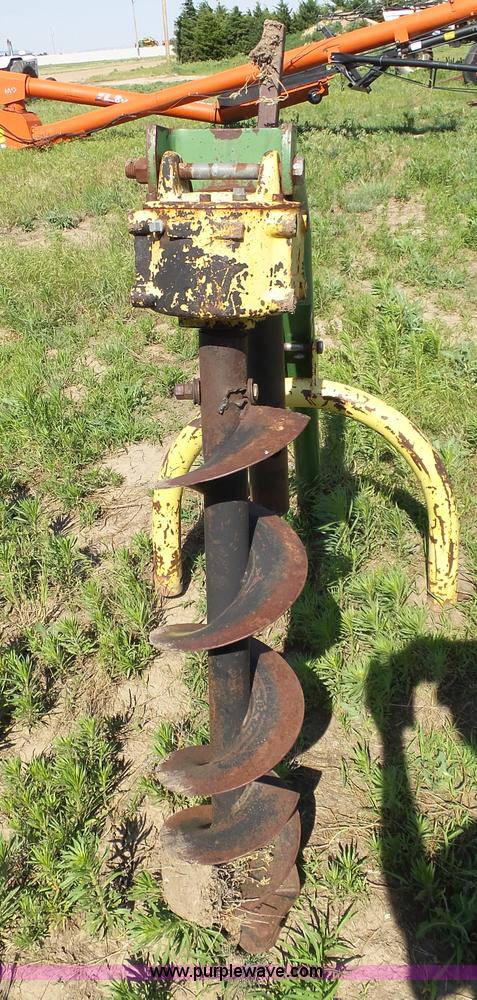 image for item AR9279 John Deere post hole auger