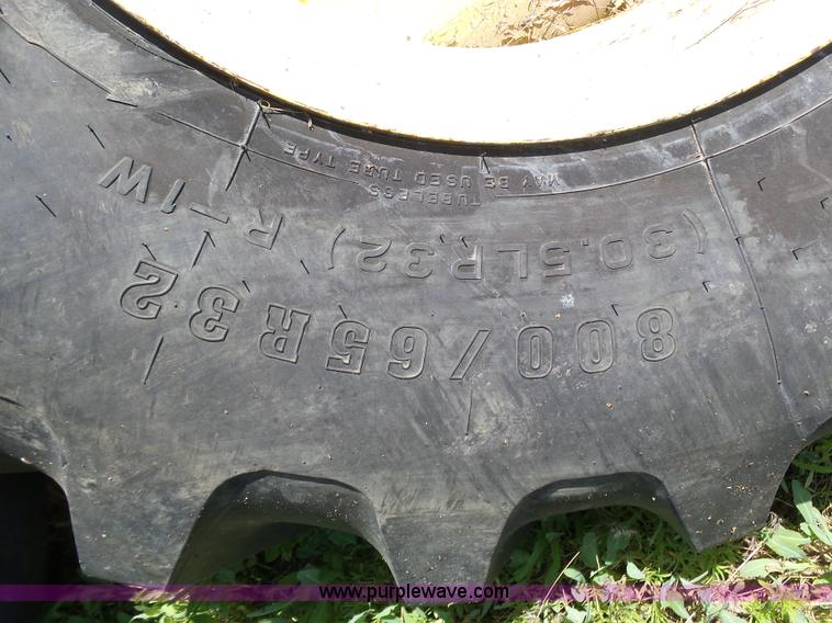 image for item AR9283 (2) 800/65R32 tires