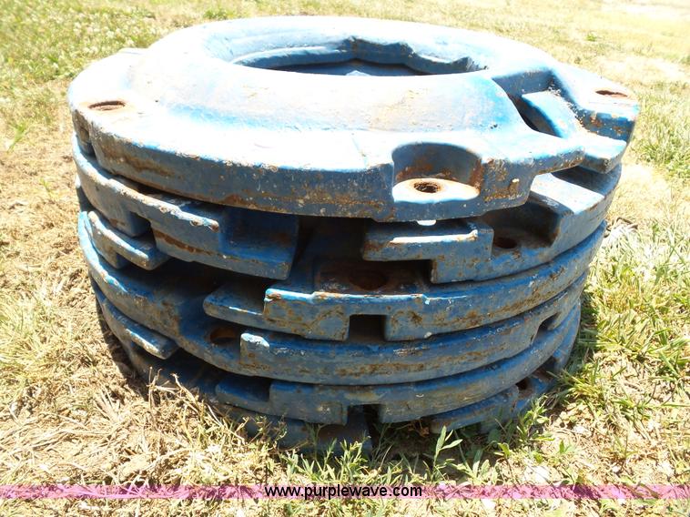 (6) Ford tractor wheel weights in Manhattan, KS Item BG9471 sold