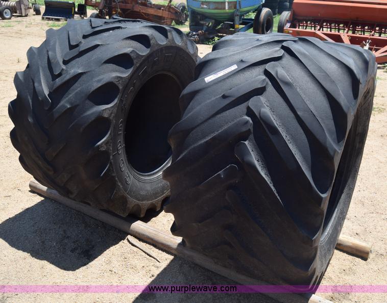 image for item CB9272 (2) Goodyear 54x31.00-26 tires