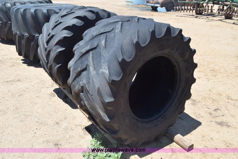 image for item CB9272 (2) Goodyear 54x31.00-26 tires