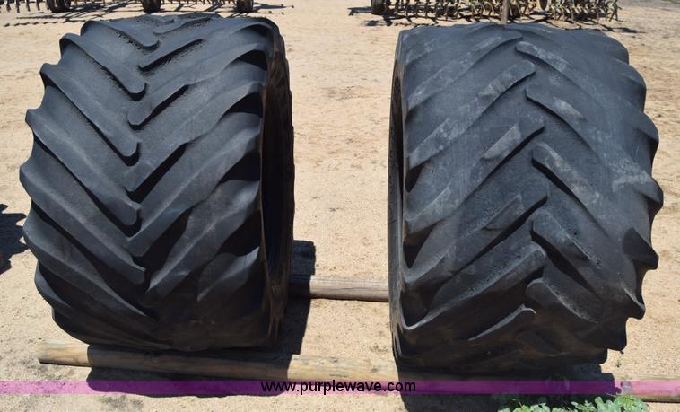 image for item CB9272 (2) Goodyear 54x31.00-26 tires