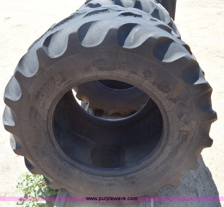 image for item CB9272 (2) Goodyear 54x31.00-26 tires