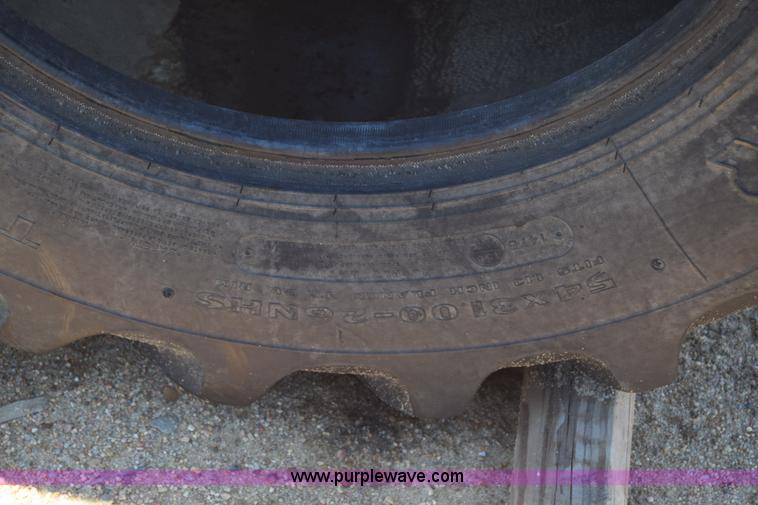 image for item CB9272 (2) Goodyear 54x31.00-26 tires