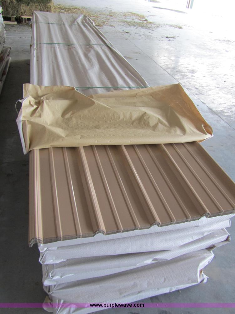 image for item F1440 (80) sheets of metal siding/roofing