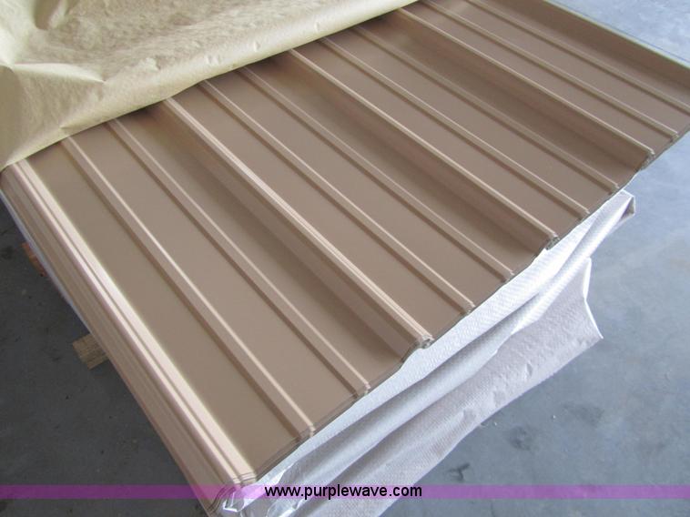 image for item F1440 (80) sheets of metal siding/roofing