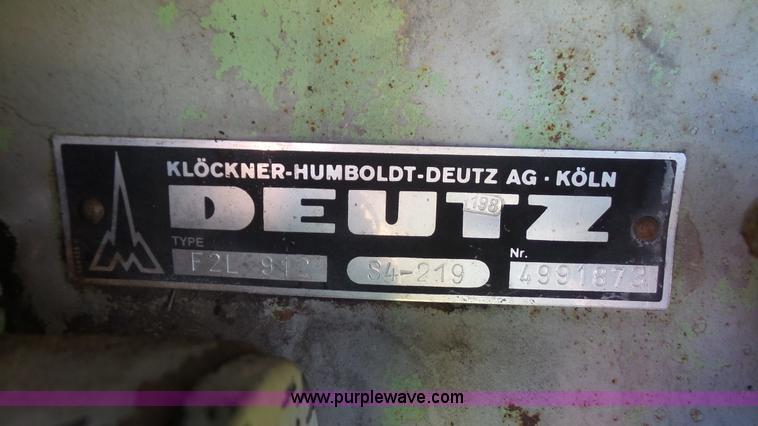 image for item J5833 Deutz D3006 tractor
