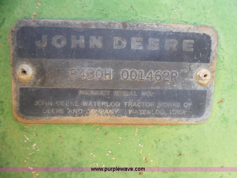 image for item J6014 John Deere 8430 4WD tractor
