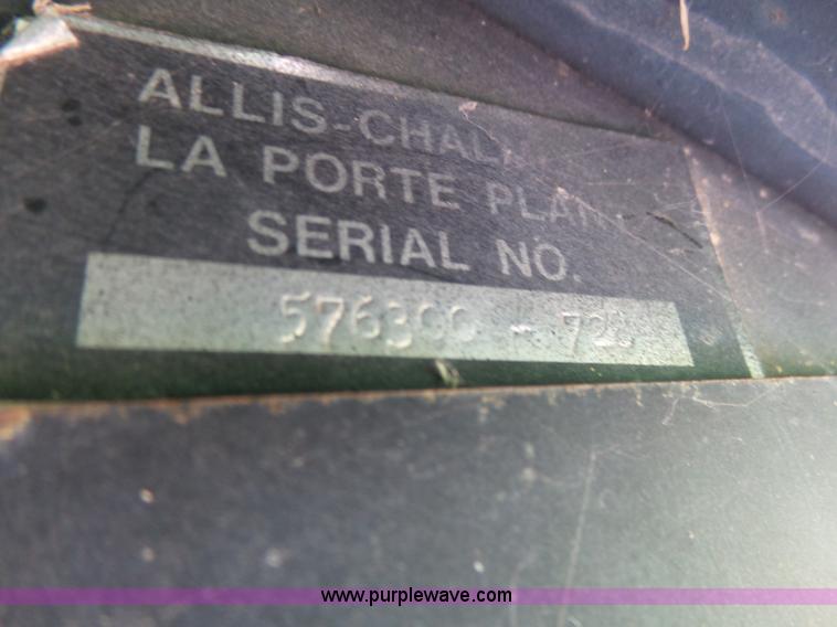 image for item J6069 Allis Chalmers AC7030 tractor