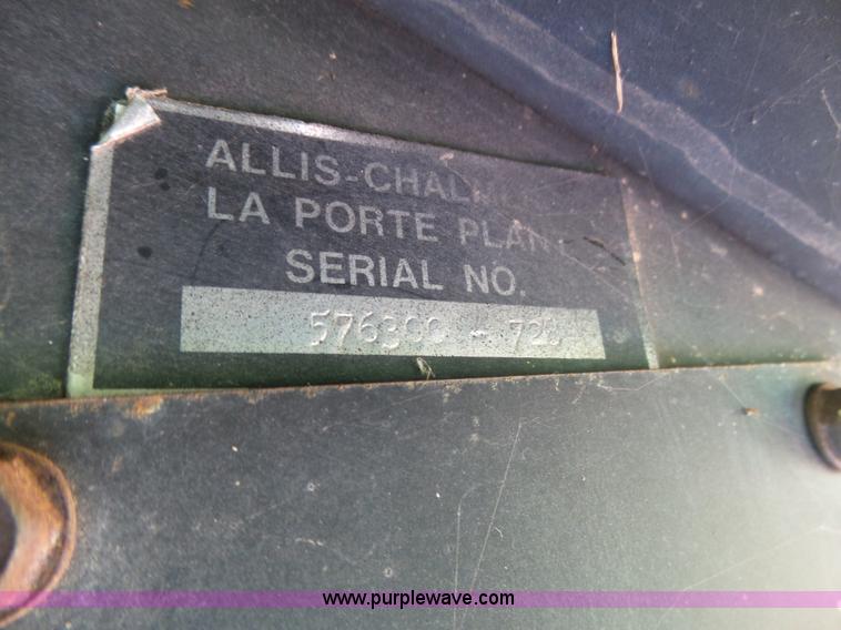 image for item J6069 Allis Chalmers AC7030 tractor