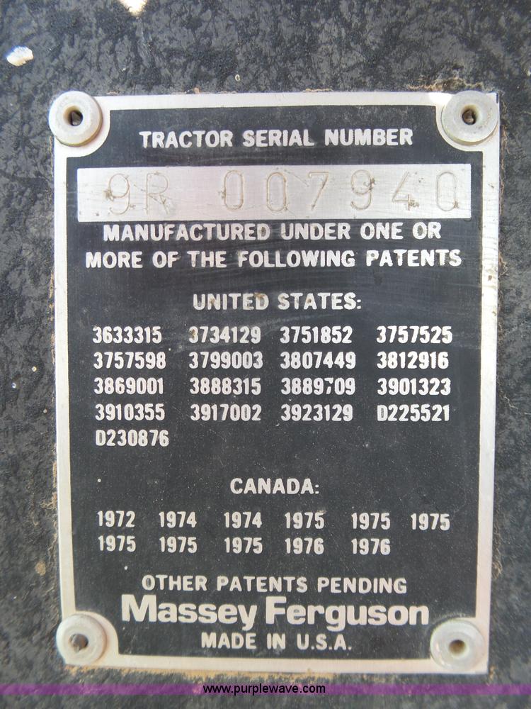 image for item J6070 Massey-Ferguson 2705 tractor