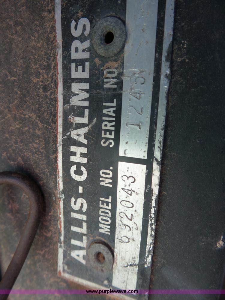 image for item J6071 Allis Chalmers 8550 4WD tractor