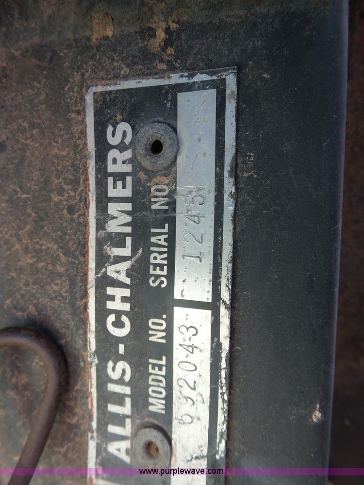 image for item J6071 Allis Chalmers 8550 4WD tractor