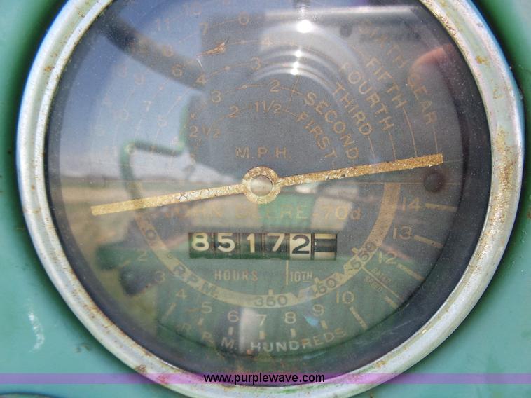 image for item J6078 John Deere 70 tractor