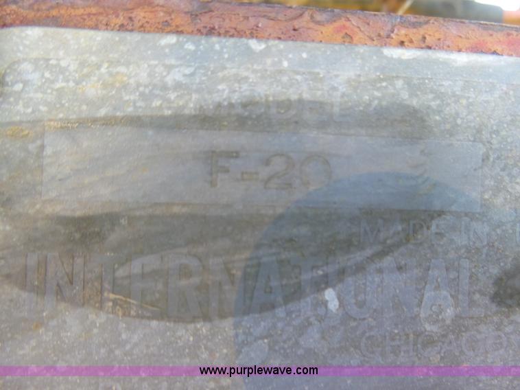 image for item J6089 International F20 tractor