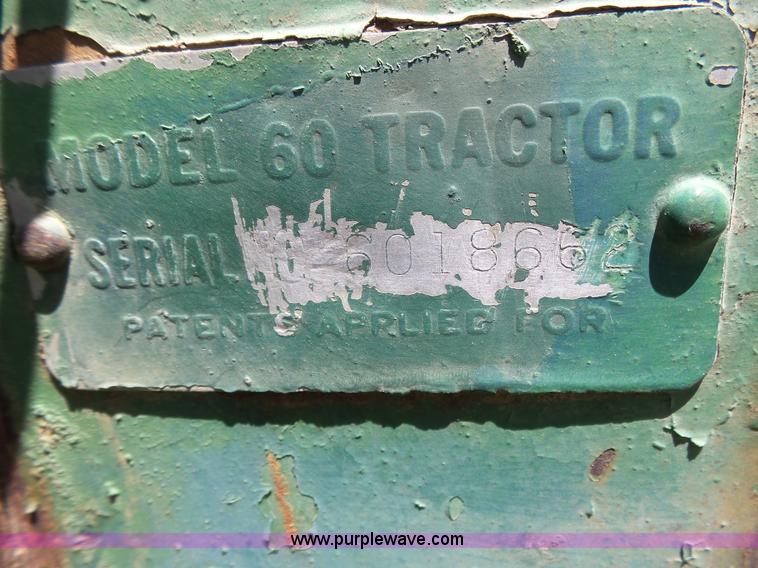 image for item J6090 John Deere 60 tractor