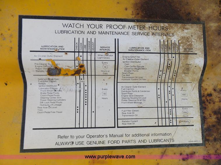 image for item L1545 Ford 340 tractor