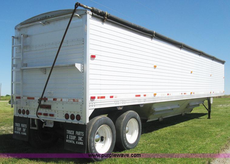 image for item L3829 1996 Timpte Super Hopper double hopper bottom trailer