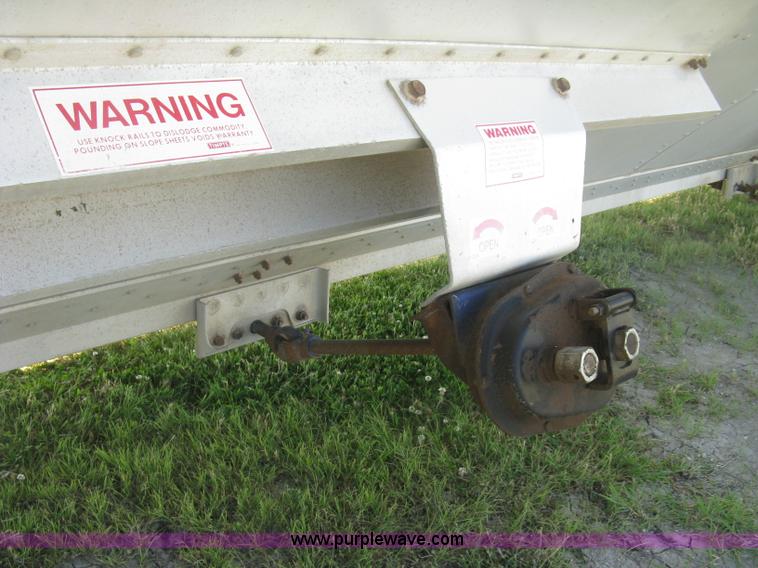image for item L3829 1996 Timpte Super Hopper double hopper bottom trailer