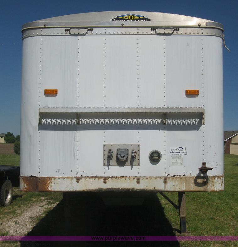 image for item L3830 1984 Timpte double hopper bottom trailer