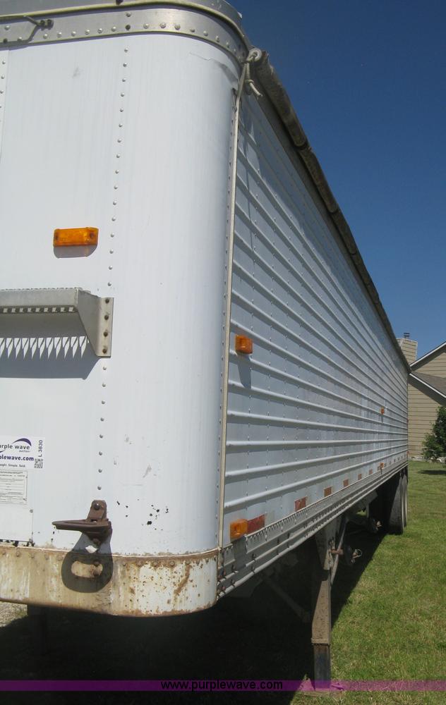 image for item L3830 1984 Timpte double hopper bottom trailer