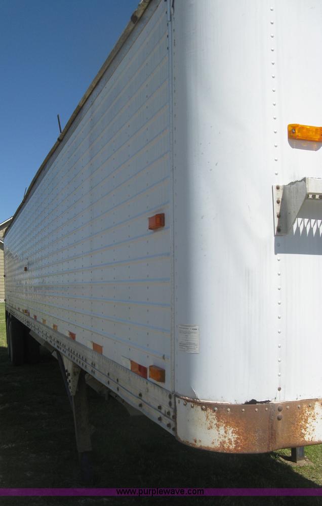 image for item L3830 1984 Timpte double hopper bottom trailer
