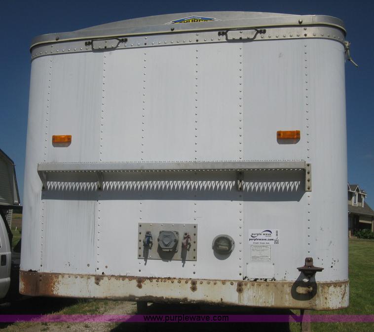 image for item L3830 1984 Timpte double hopper bottom trailer