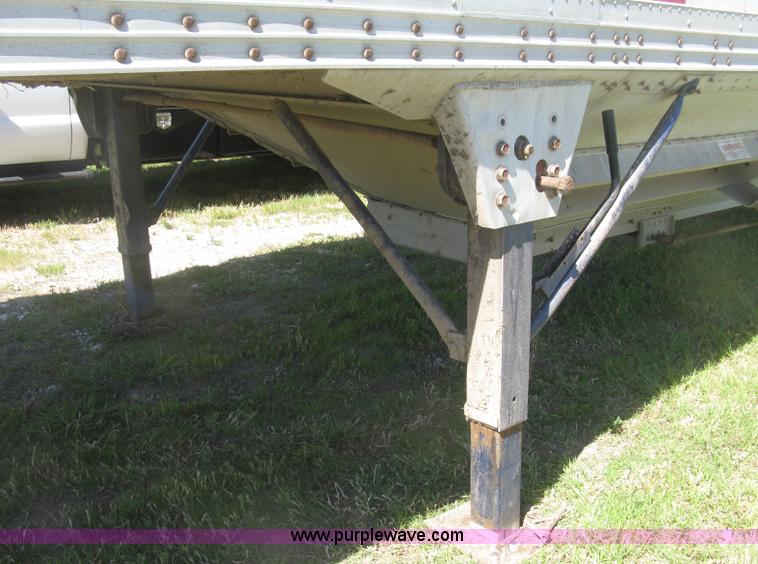 image for item L3830 1984 Timpte double hopper bottom trailer