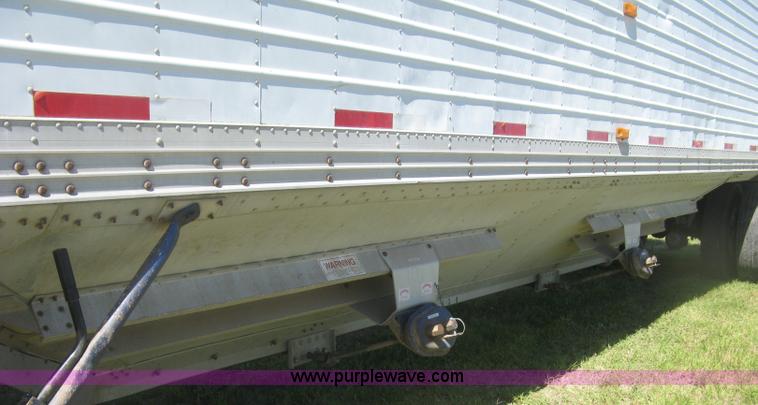 image for item L3830 1984 Timpte double hopper bottom trailer