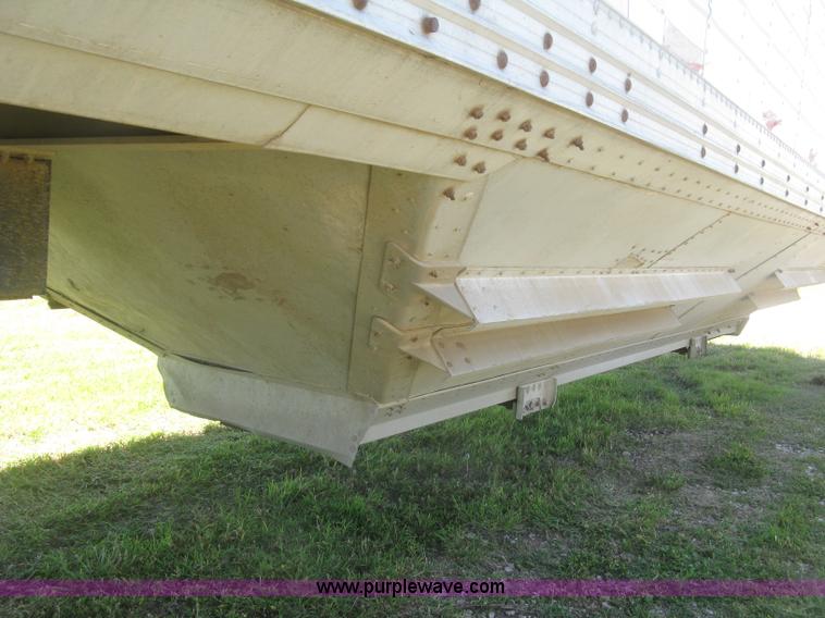 image for item L3830 1984 Timpte double hopper bottom trailer