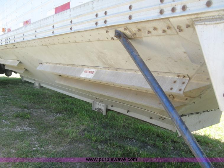 image for item L3830 1984 Timpte double hopper bottom trailer
