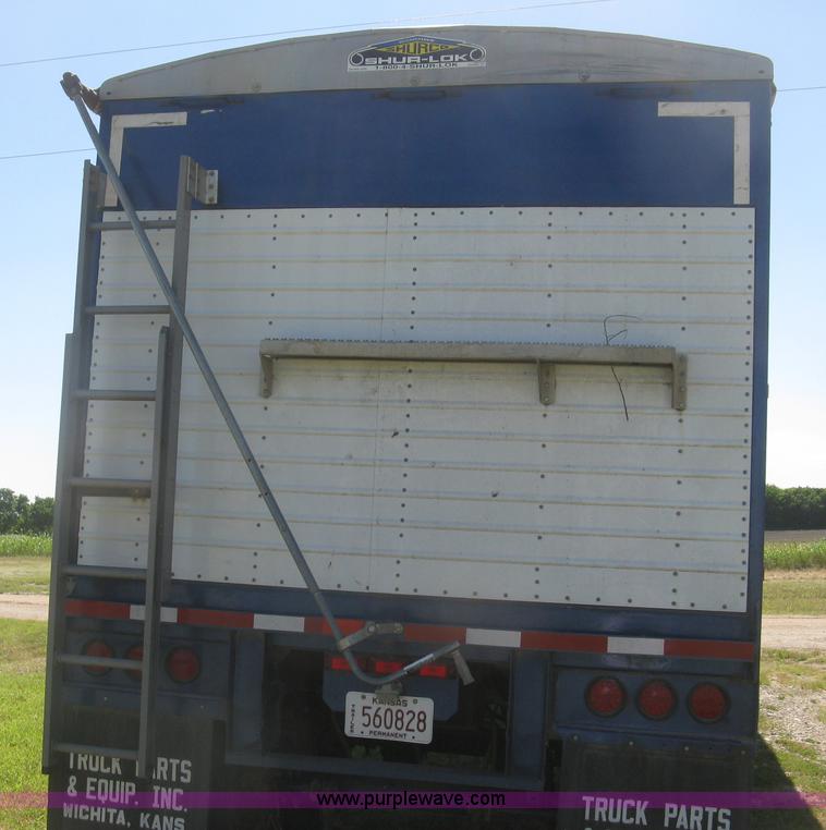 image for item L3830 1984 Timpte double hopper bottom trailer