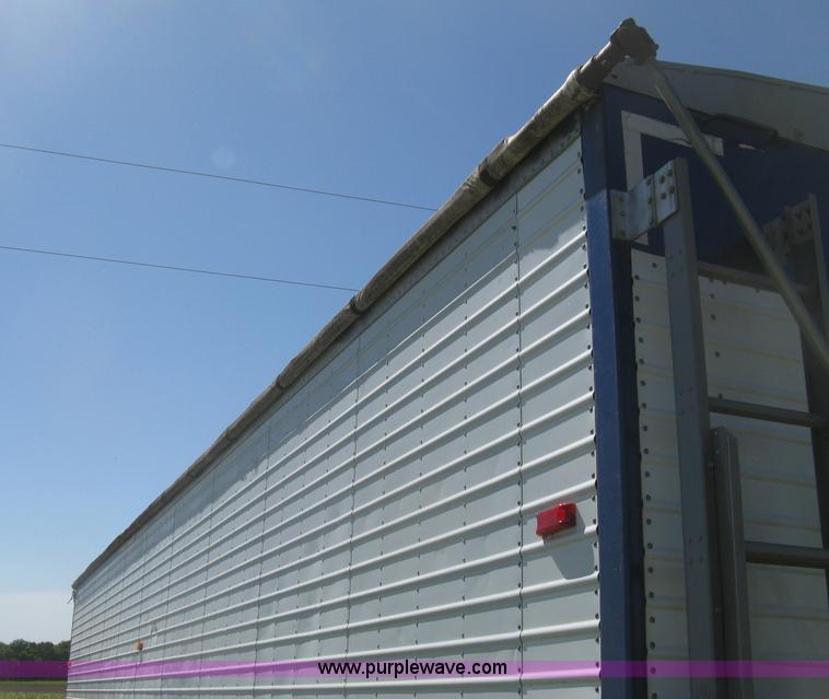 image for item L3830 1984 Timpte double hopper bottom trailer