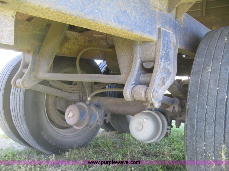 image for item L3830 1984 Timpte double hopper bottom trailer