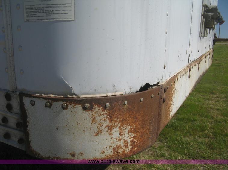 image for item L3830 1984 Timpte double hopper bottom trailer