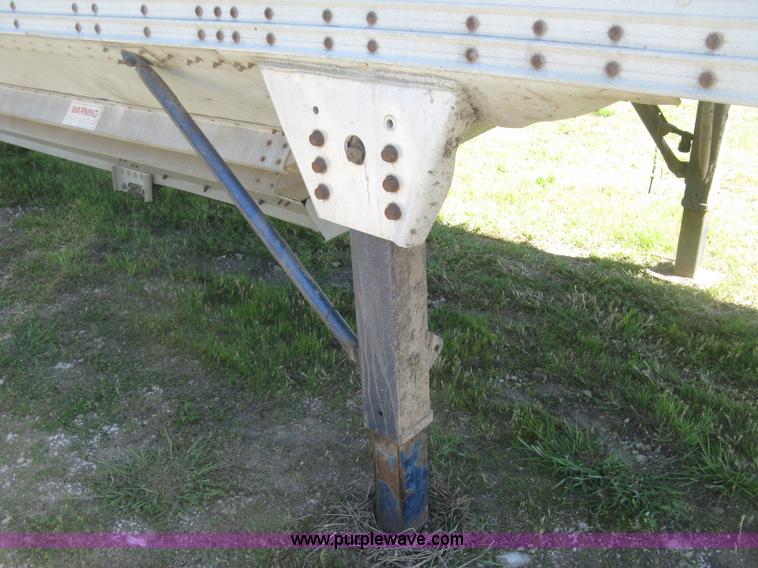 image for item L3830 1984 Timpte double hopper bottom trailer