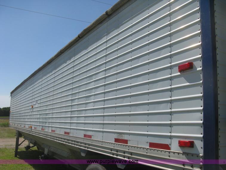 image for item L3830 1984 Timpte double hopper bottom trailer