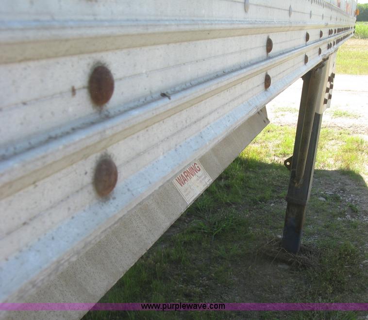 image for item L3830 1984 Timpte double hopper bottom trailer